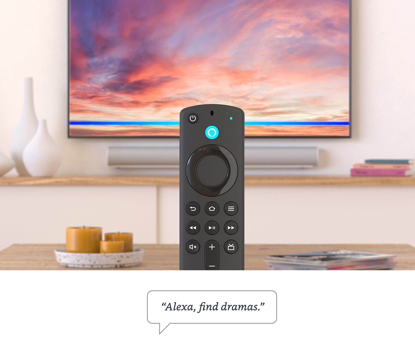 Amazon Fire TV Stick with Alexa Voice Remote (includes TV controls)